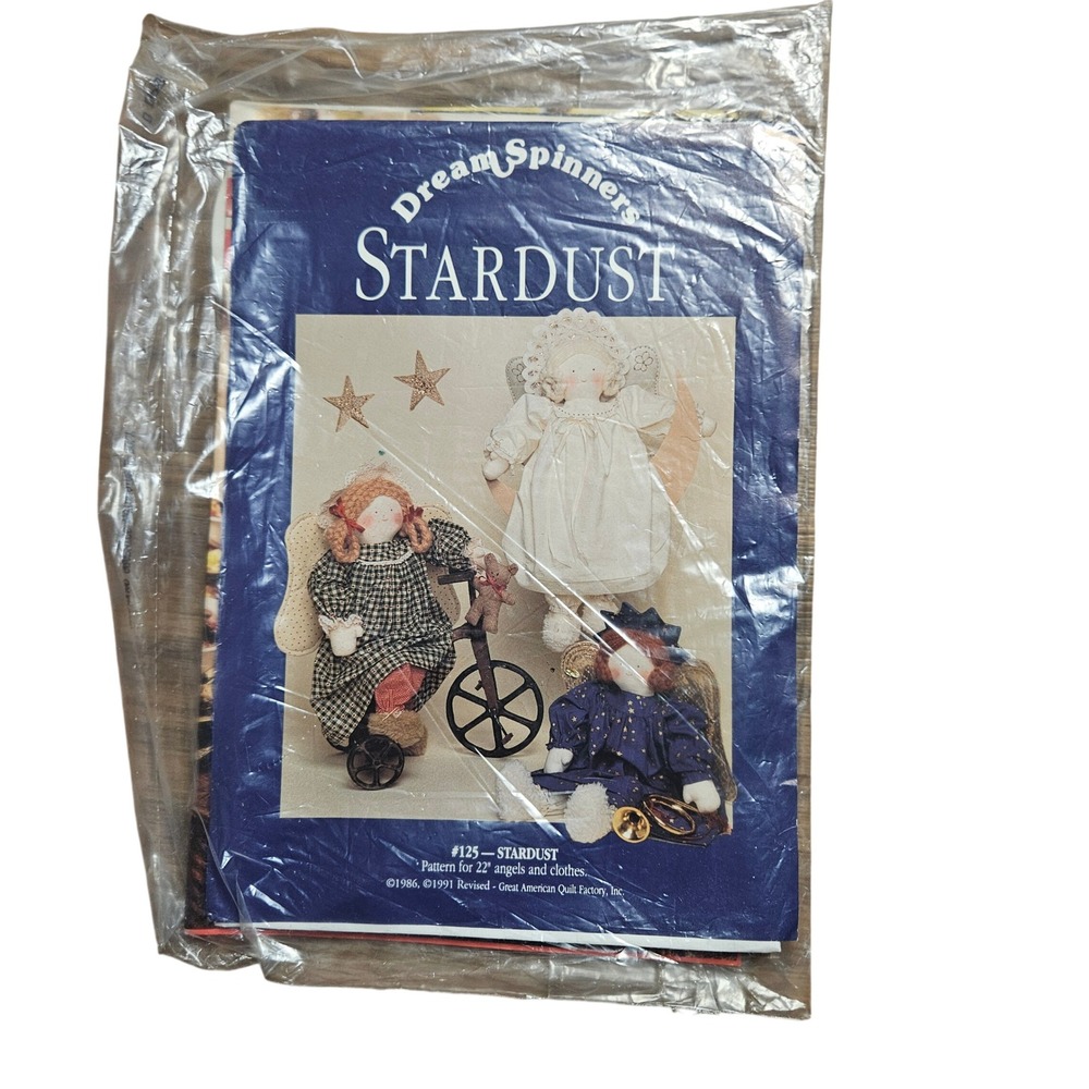 VTG Great American Quilt Factory Dream Spinners Stardust #125 Sewing Pattern NWT